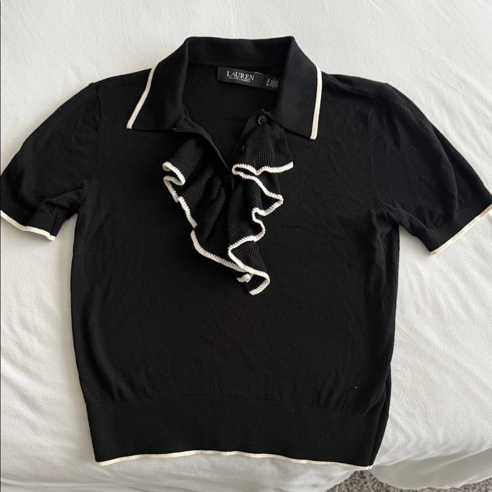 Ralph Lauren Black Polo Shirt